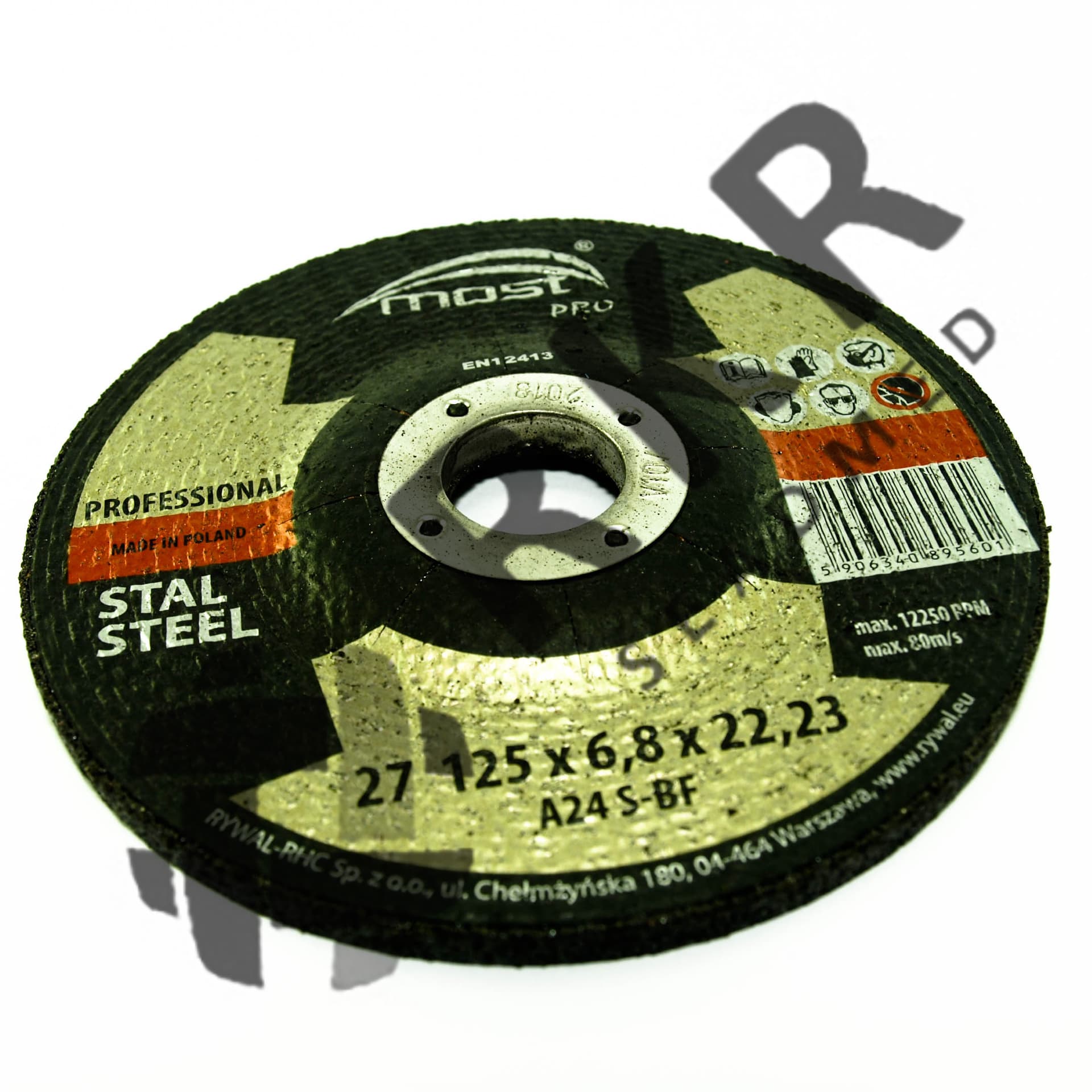 Lihvketas MOST PRO METAL 27 125x6.8x22 A24SBF