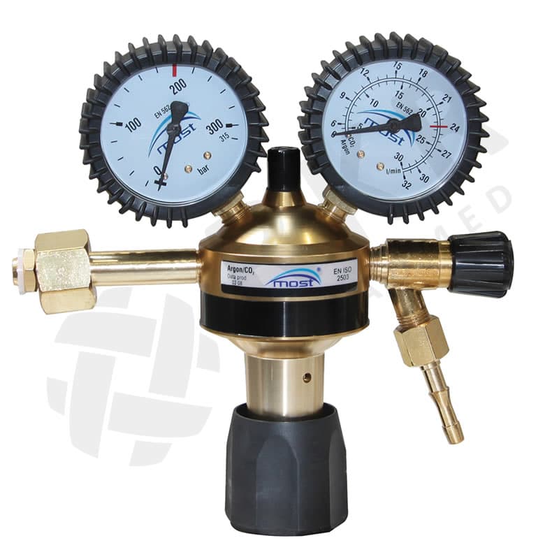 Regulaator MOST Ar/CO2 W21,8×1/14",G Ā¼"
