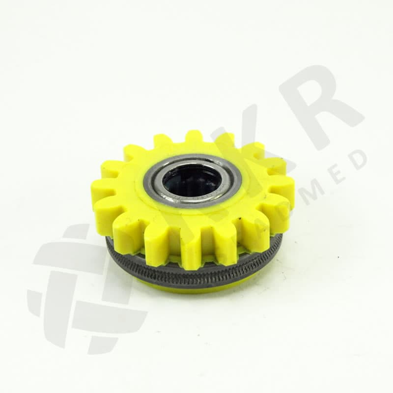Veorull kollane (ülemine) rihvel W 1,4/1,6mm