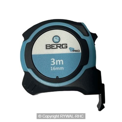 Mõõdulint BERG PRO 3m/16mm, magnetiga