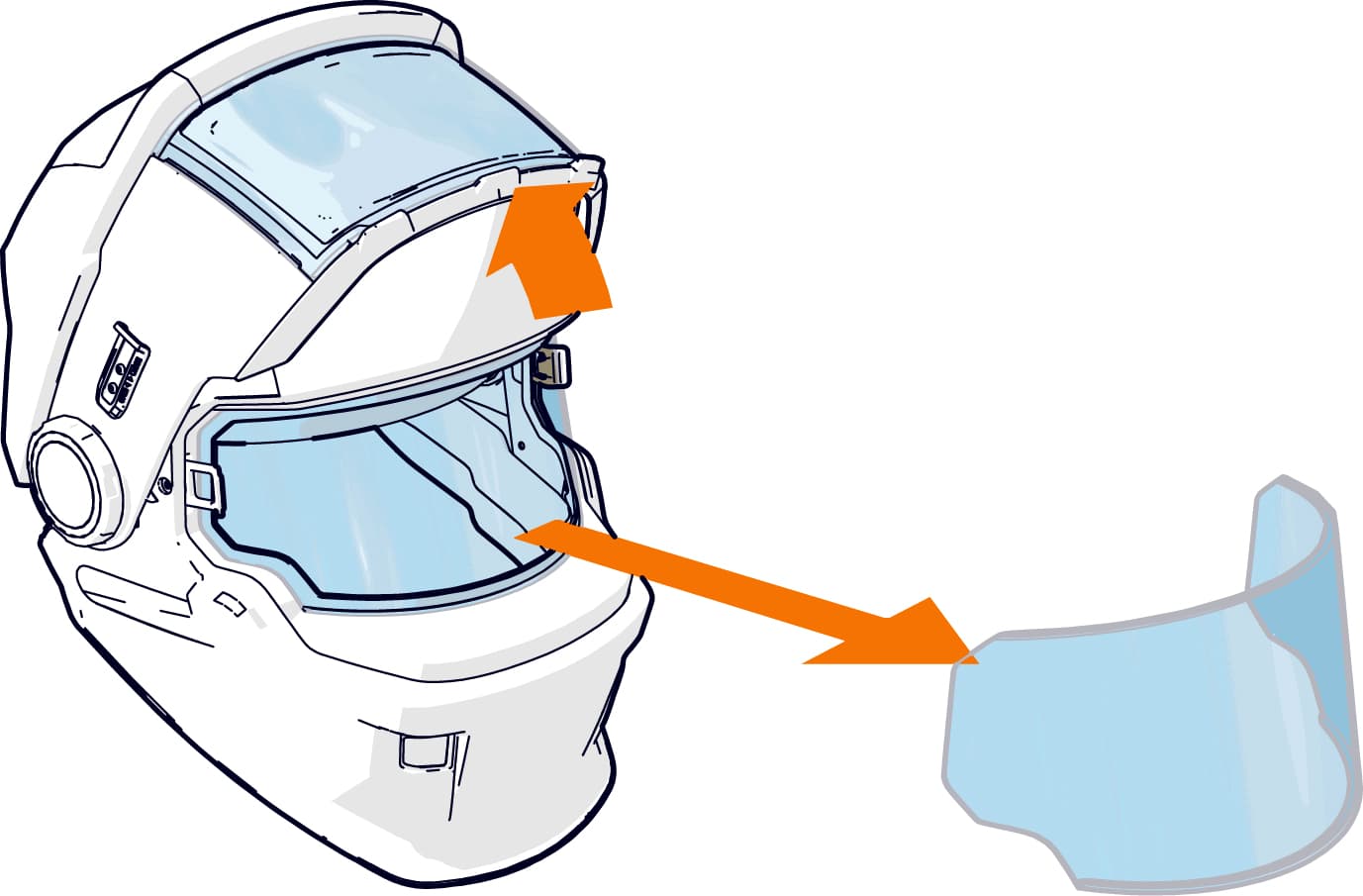 Lihvimisklaas Gamma mask