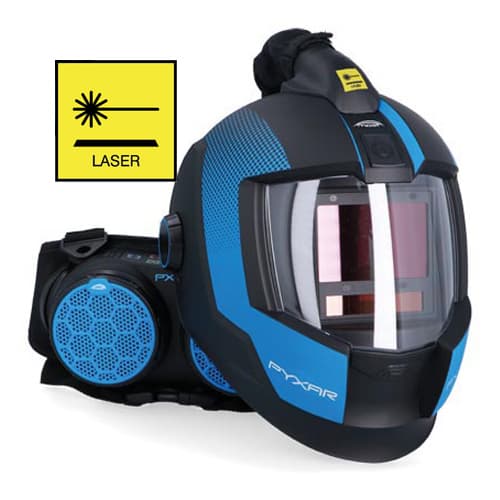 Keevitusmask MOST PYXAR FLIP-UP AIR kos PX-FLOW Laserkeevituseks