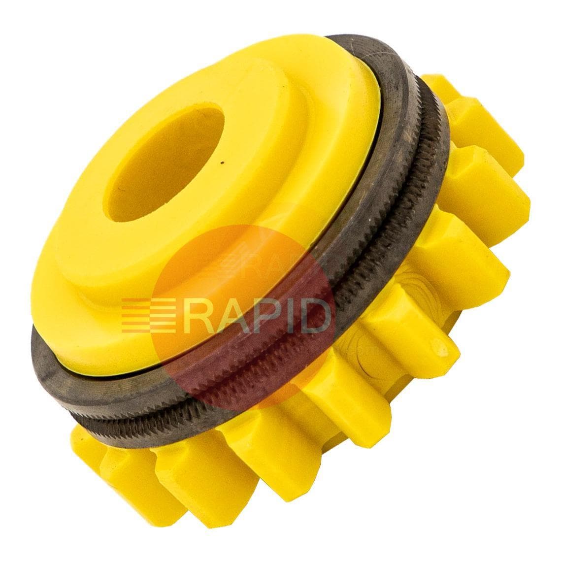 Veorull kollane (alumine) rihvel W 1,4/1,6mm