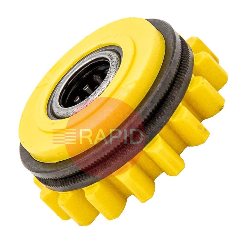 Veorull kollane (ülemine) rihvel W 1,4/1,6mm