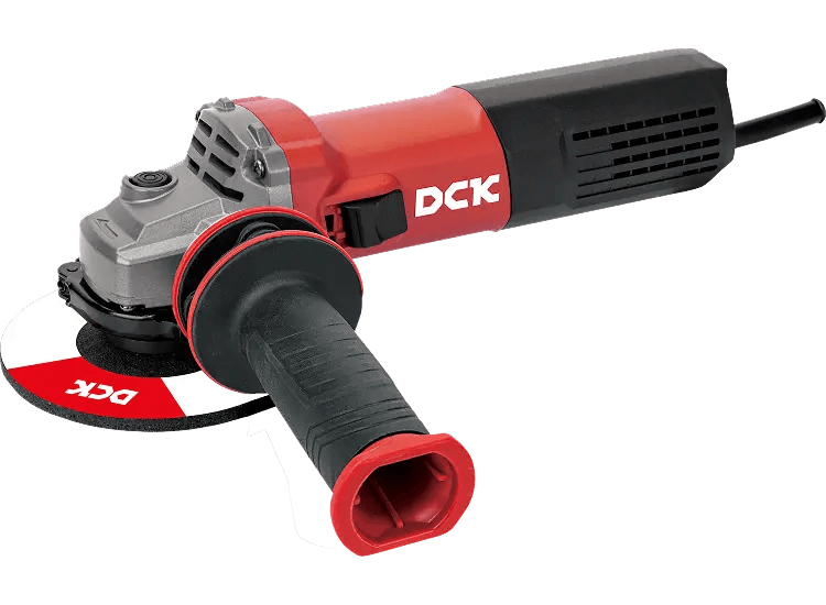 Nurklihvija DCK KAG1400-125E, vibratsioonivastane käepide, reguleeritav kiirus, M14 / 125mm / 1400W