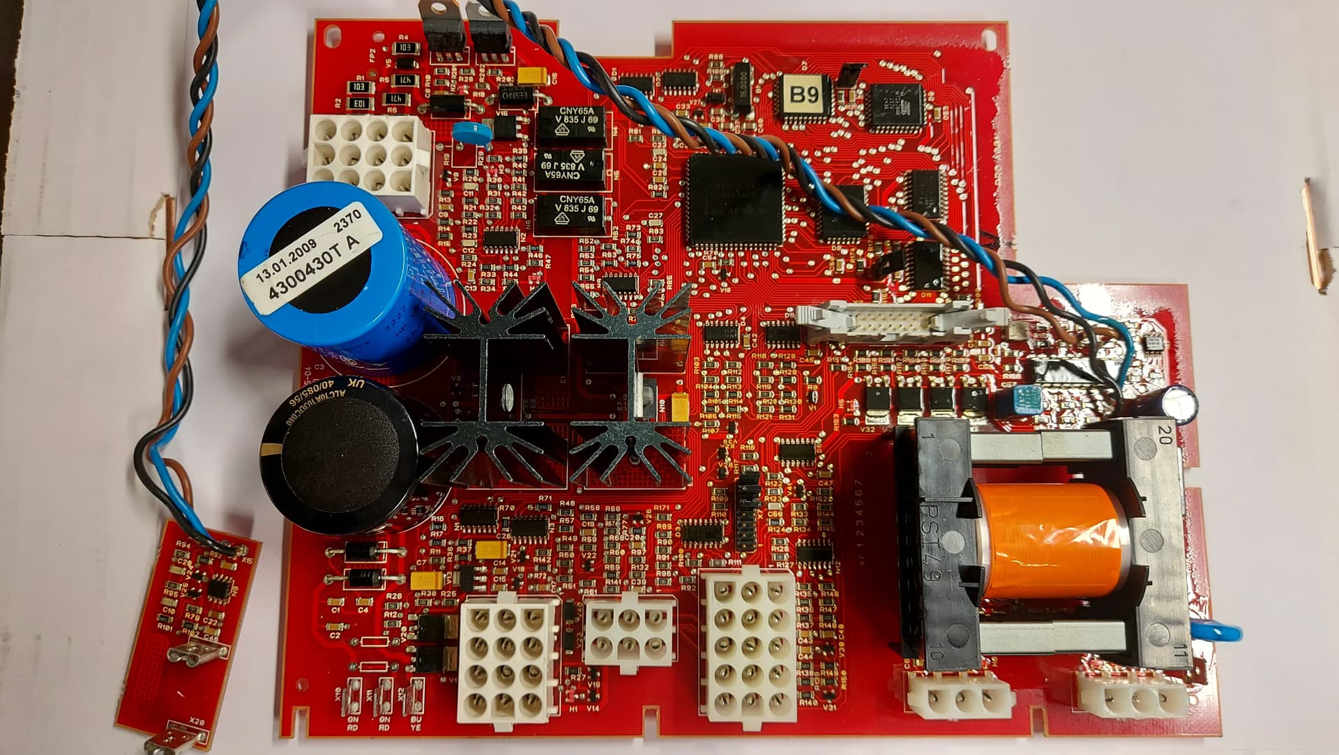 CONTROL CARD A001, MASTER 5001