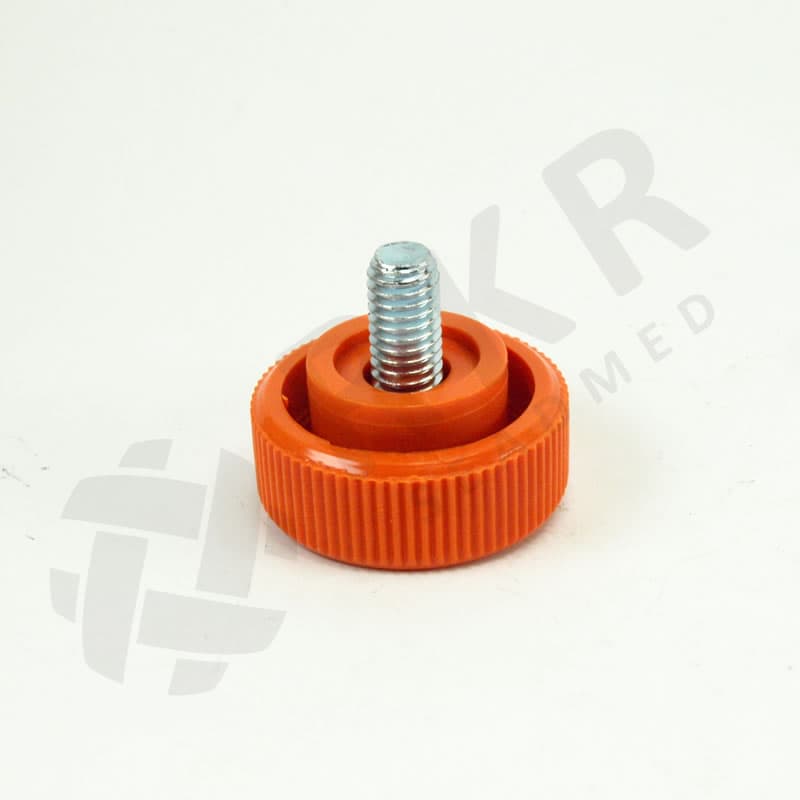 Alumise traadirulli hoidekruvi oranž M6 X 10mm