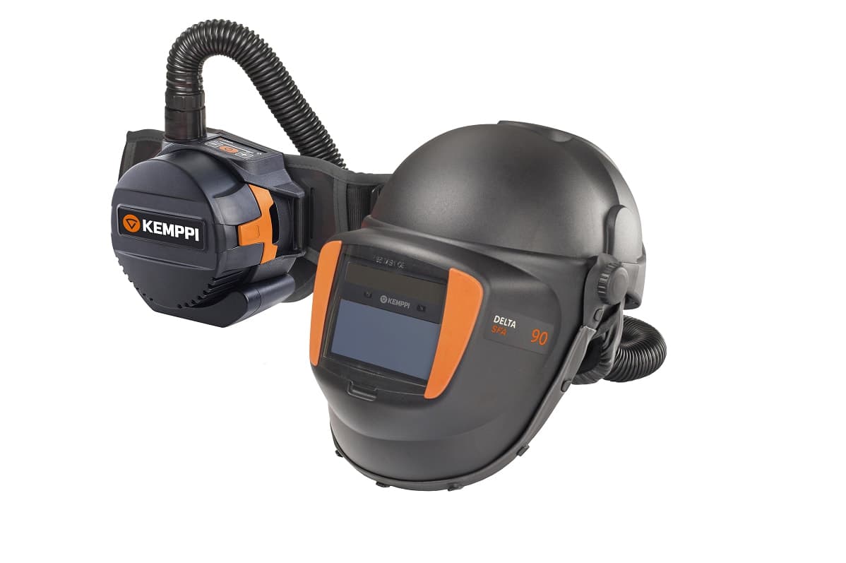 DELTA 90 SFA + FA FLOW CONTROL WELDING HELMET PACKAGE