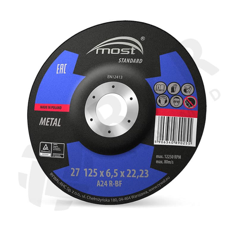 Lõikeketas MOST STANDARD METAL 27 150×6.5×22 A24RBF