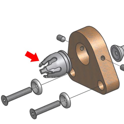 Keraamikahoidja D12